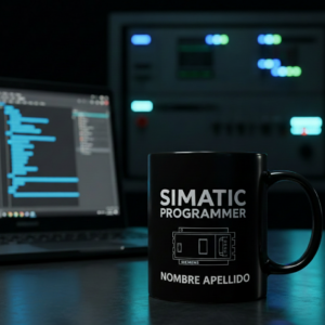 Tazón Técnico Personalizado - "Simatic Programmer"